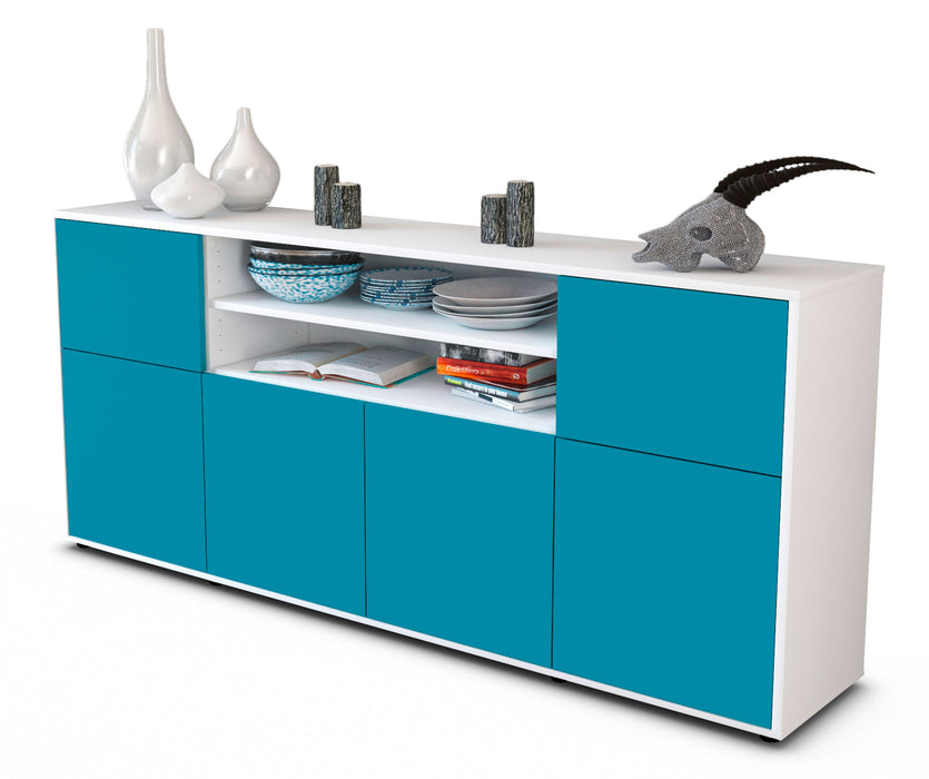 Sideboard Ermelina, Türkis (180x79x35cm)