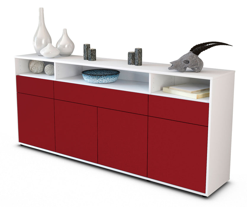 Sideboard Ezia, Bordeaux (180x79x35cm)