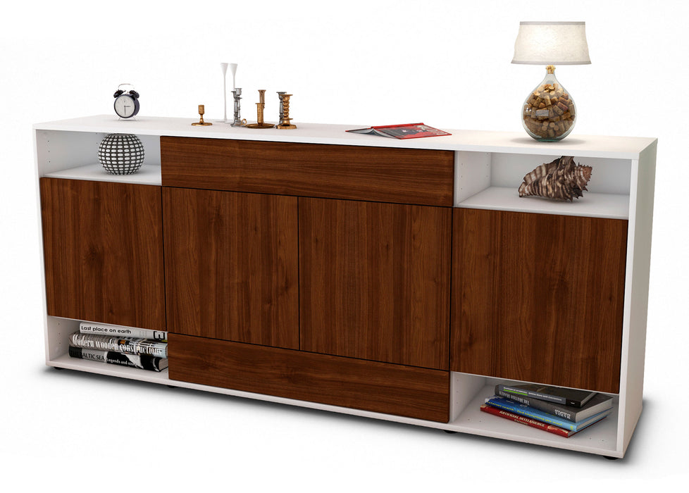 Sideboard Felicia, Walnuss (180x79x35cm)