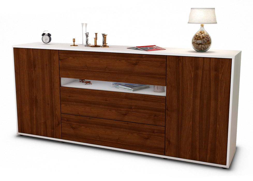 Sideboard Fernanda, Walnuss (180x79x35cm)