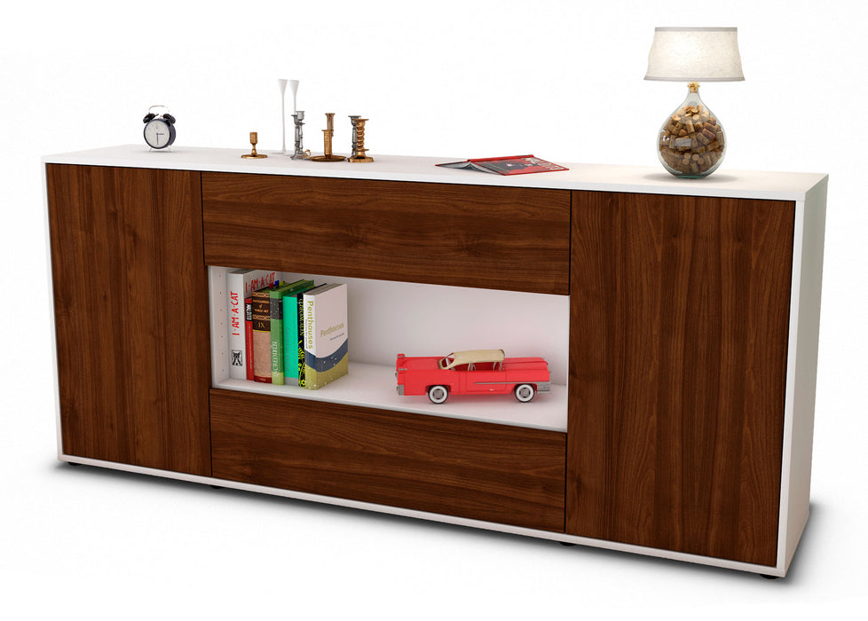 Sideboard Filomena, Walnuss (180x79x35cm)