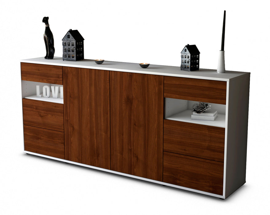 Sideboard Francesca, Walnuss (180x79x35cm)