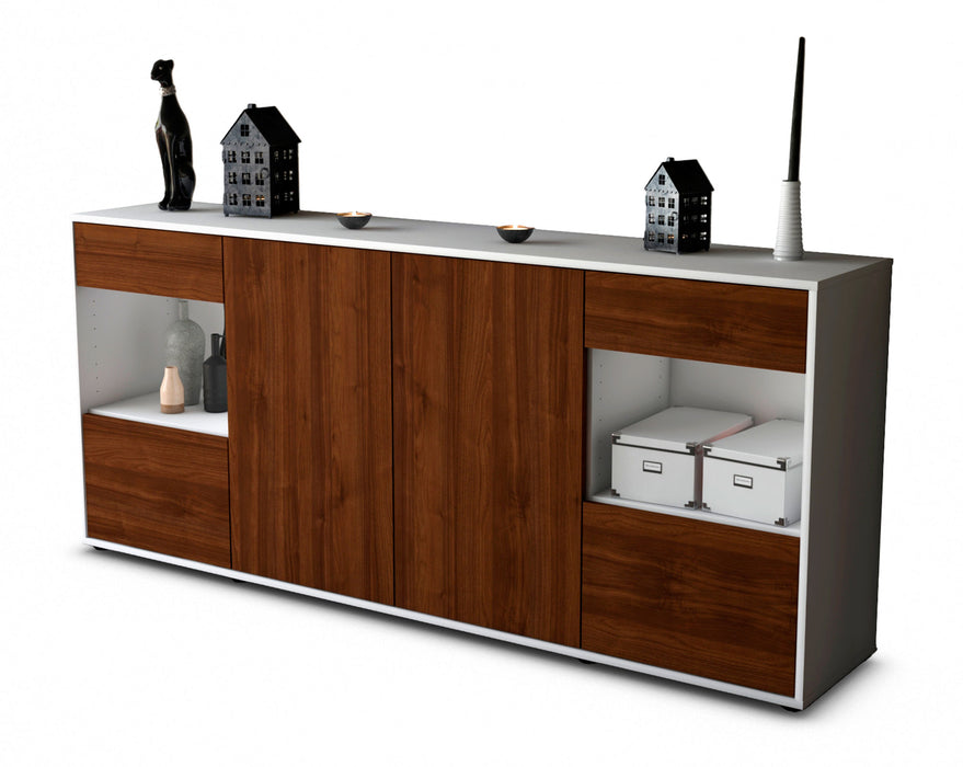 Sideboard Gabriella, Walnuss (180x79x35cm)