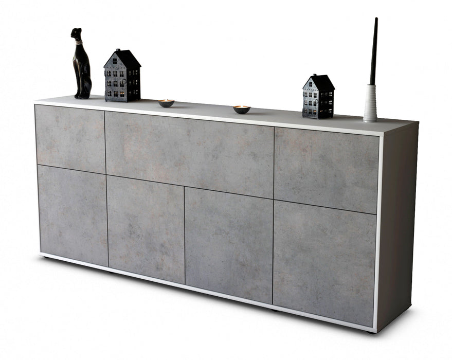 Sideboard Gianna, Beton (180x79x35cm)