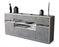 Sideboard Gina, Beton (180x79x35cm)