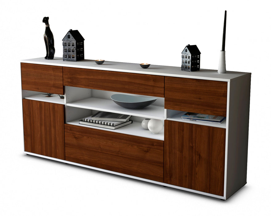 Sideboard Gina, Walnuss (180x79x35cm)