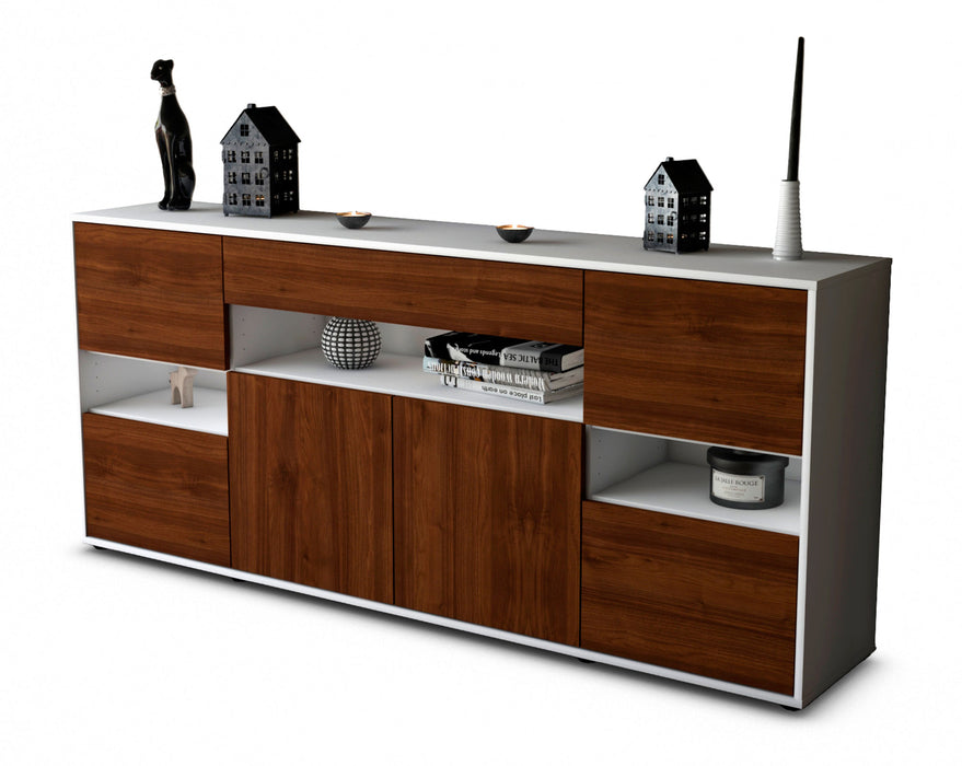 Sideboard Ginevra, Walnuss (180x79x35cm)