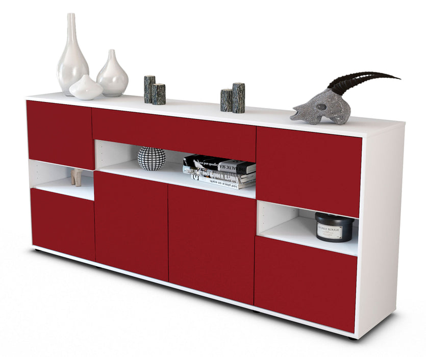 Sideboard Ginevra, Bordeaux (180x79x35cm)