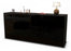 Sideboard Eleonora, Schwarz (180x79x35cm)