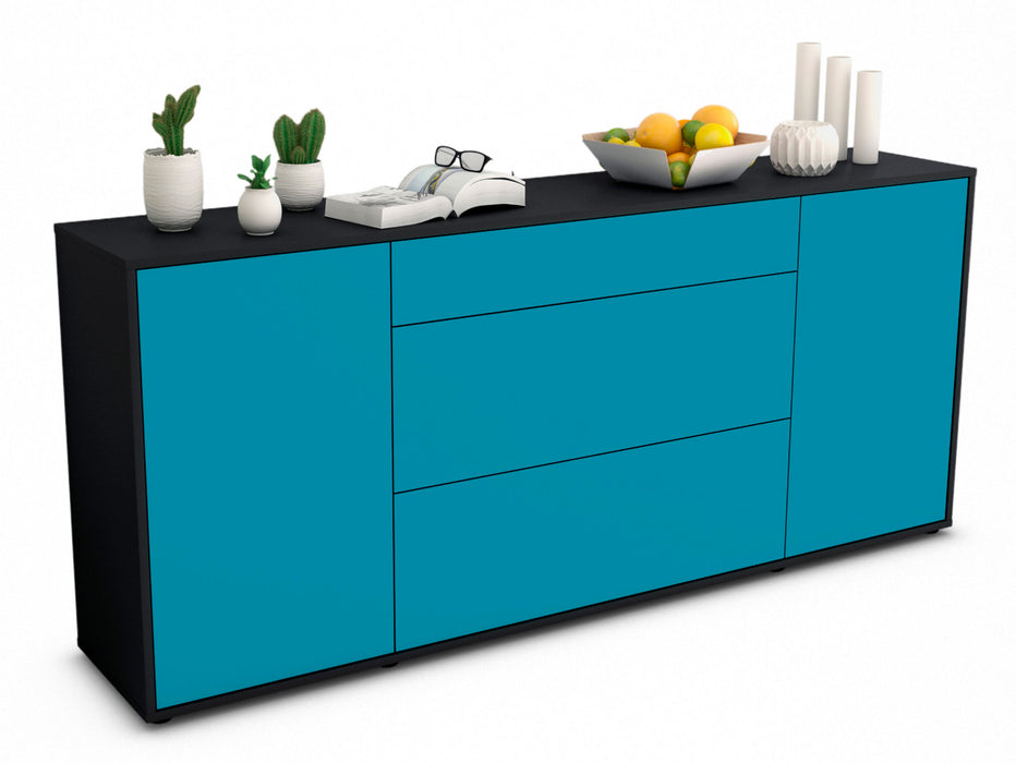 Sideboard Eleonora, Türkis (180x79x35cm)