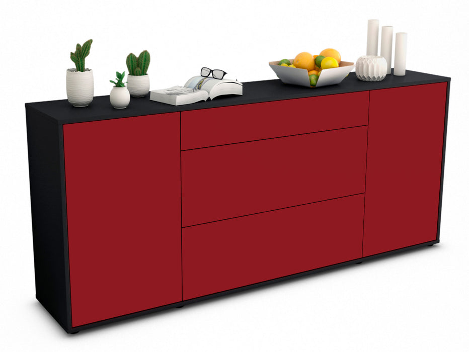 Sideboard Eleonora, Bordeaux (180x79x35cm)