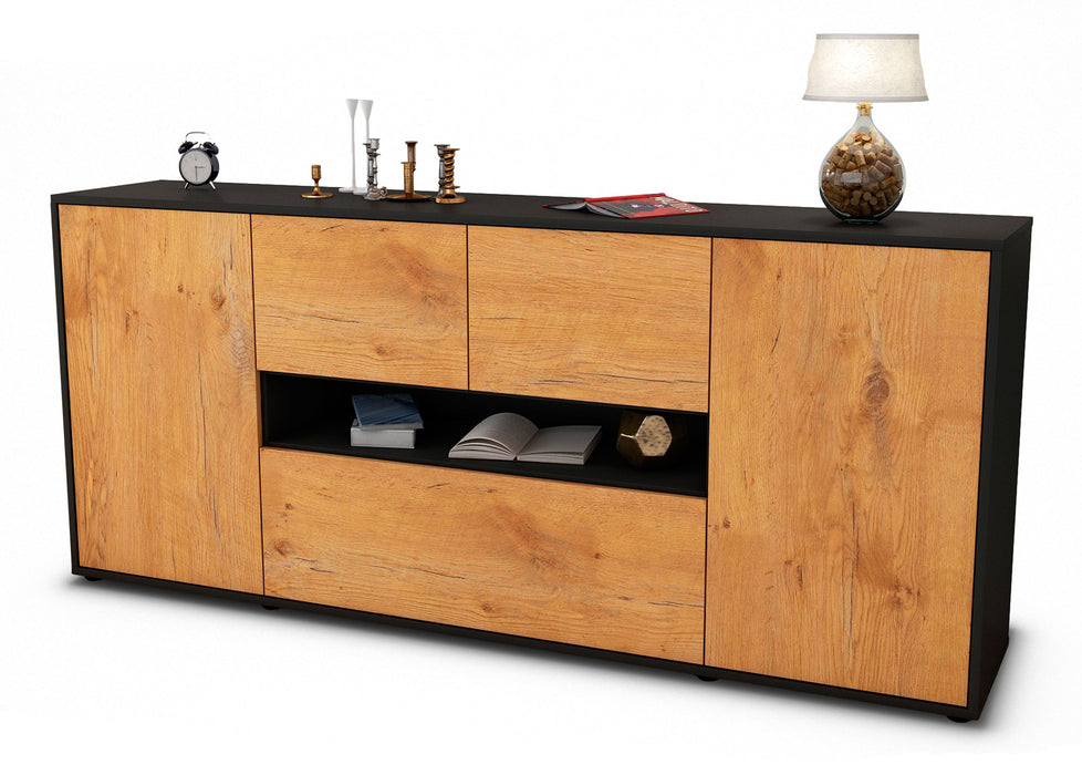 Sideboard Elisabetta, Eiche (180x79x35cm)