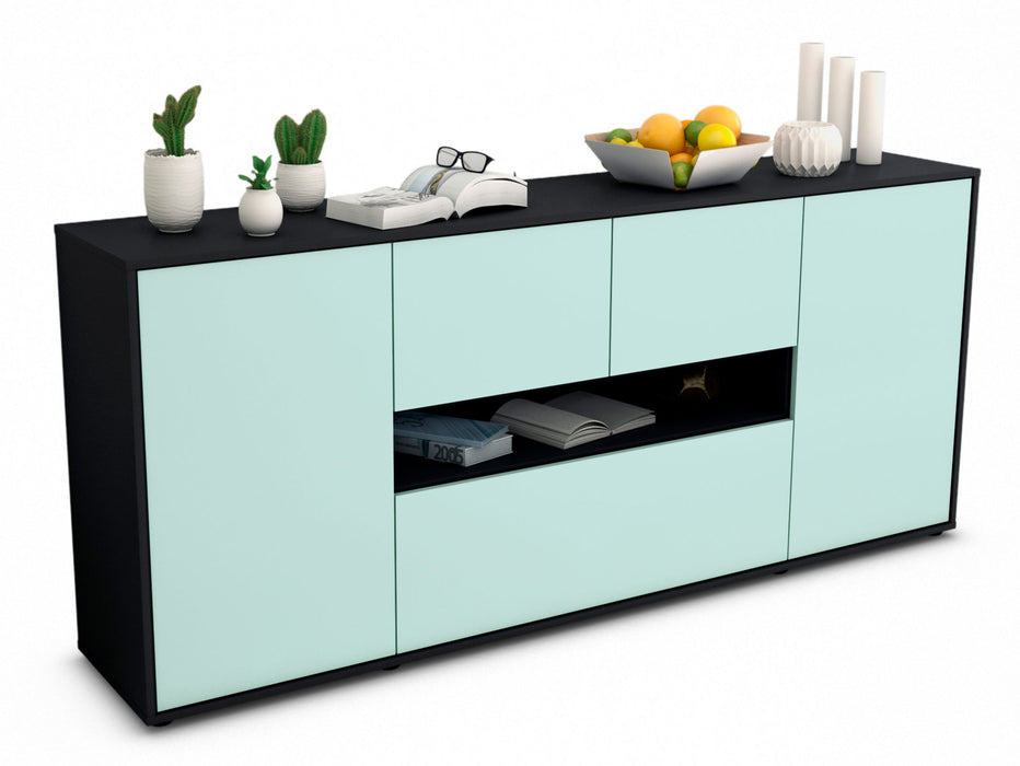 Sideboard Elisabetta, Mint (180x79x35cm)