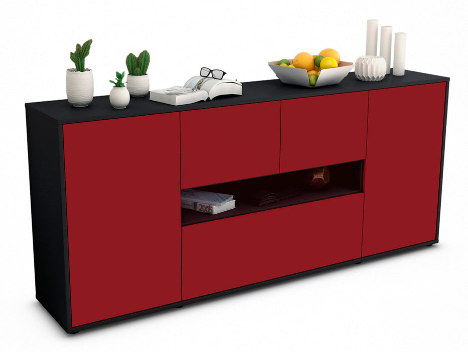 Sideboard Elisabetta, Bordeaux (180x79x35cm)