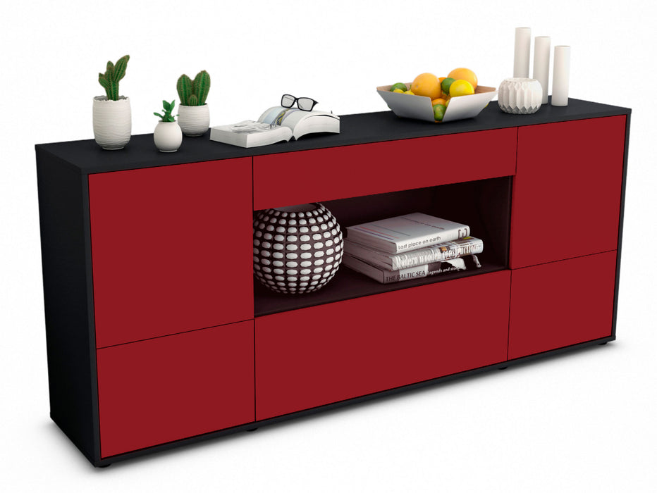 Sideboard Elodie, Bordeaux (180x79x35cm)