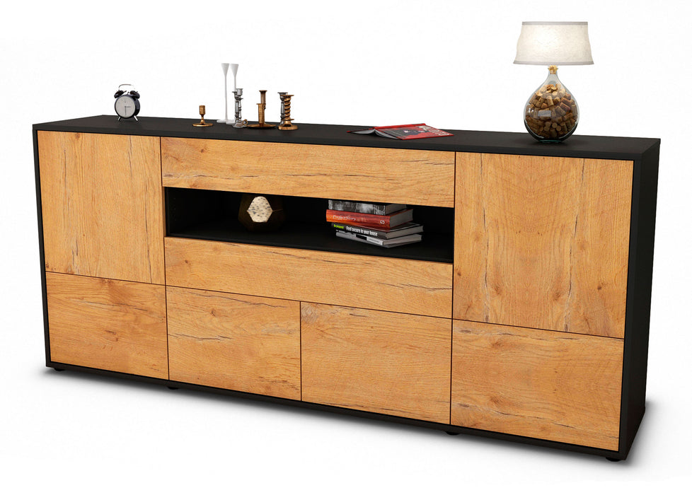 Sideboard Emely, Eiche (180x79x35cm)