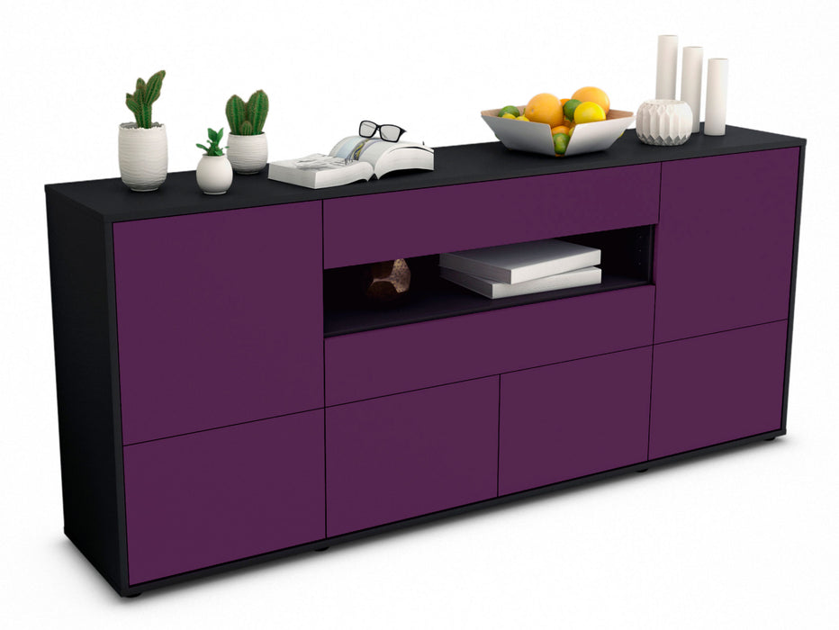 Sideboard Emely, Lila (180x79x35cm)