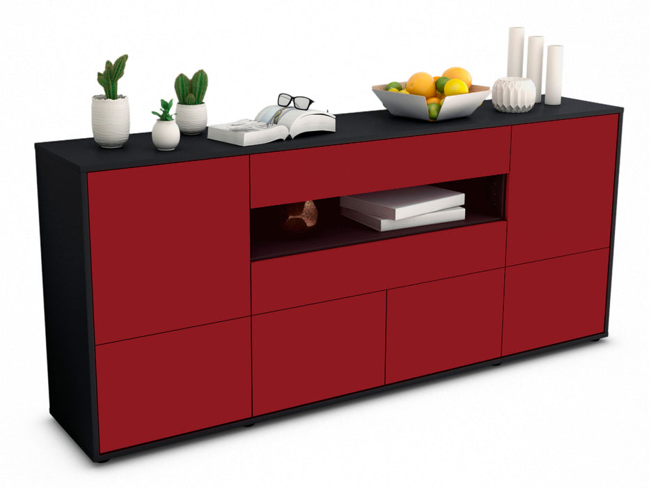 Sideboard Emely, Bordeaux (180x79x35cm)