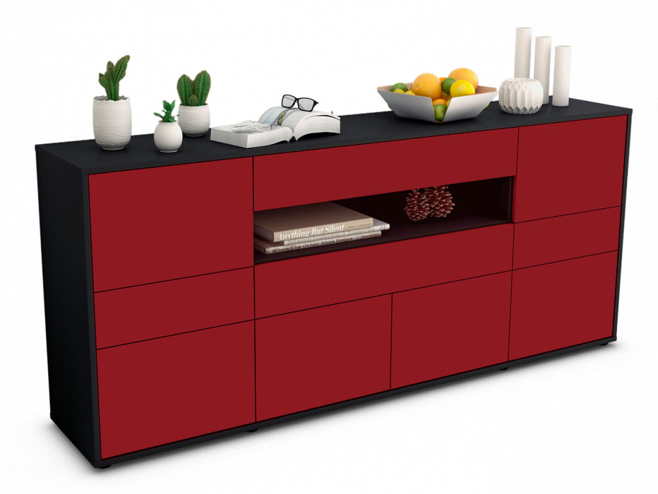 Sideboard Emerelda, Bordeaux (180x79x35cm)