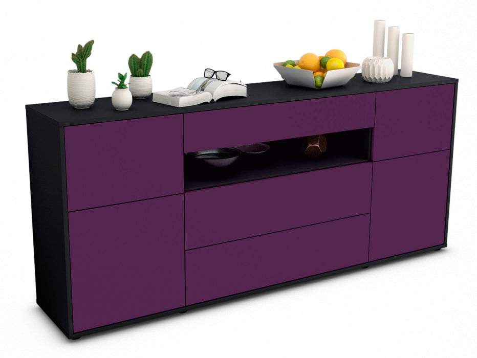 Sideboard Emma, Lila (180x79x35cm)