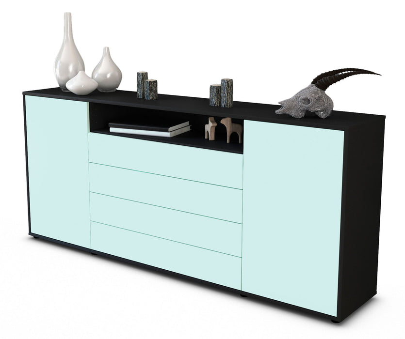 Sideboard Enzo, Mint (180x79x35cm)