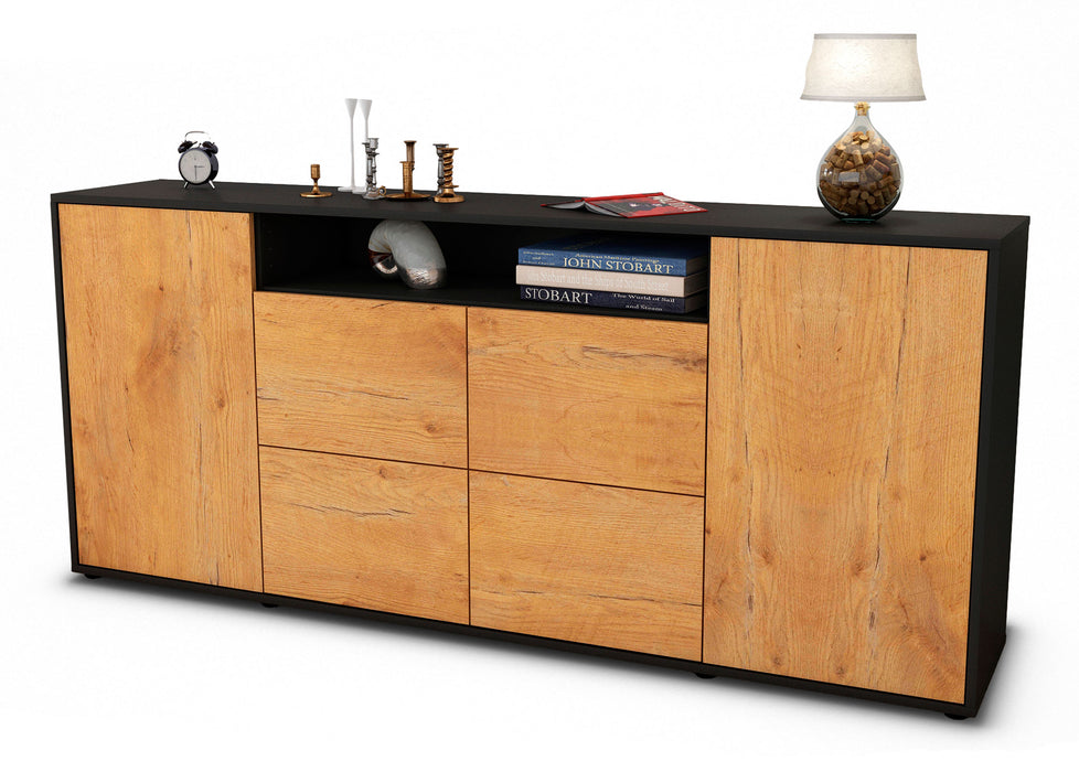 Sideboard Ephenia, Eiche (180x79x35cm)