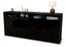 Sideboard Evelina, Schwarz (180x79x35cm)