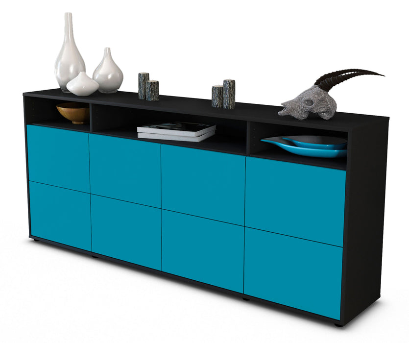 Sideboard Evita, Türkis (180x79x35cm)