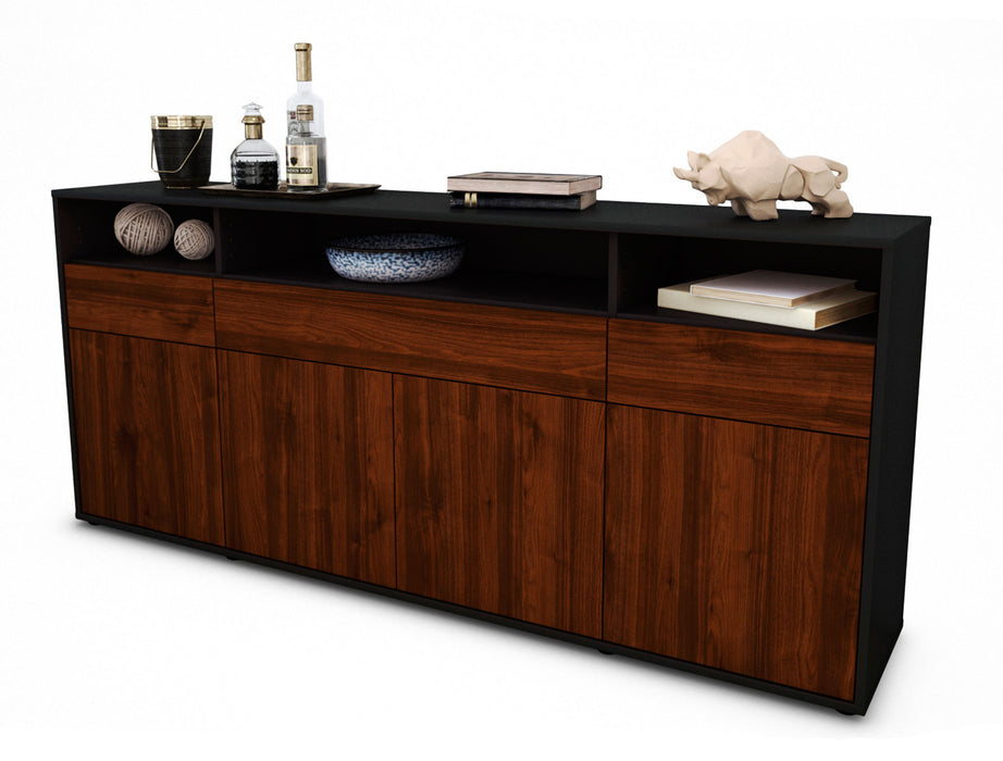 Sideboard Ezia, Walnuss (180x79x35cm)