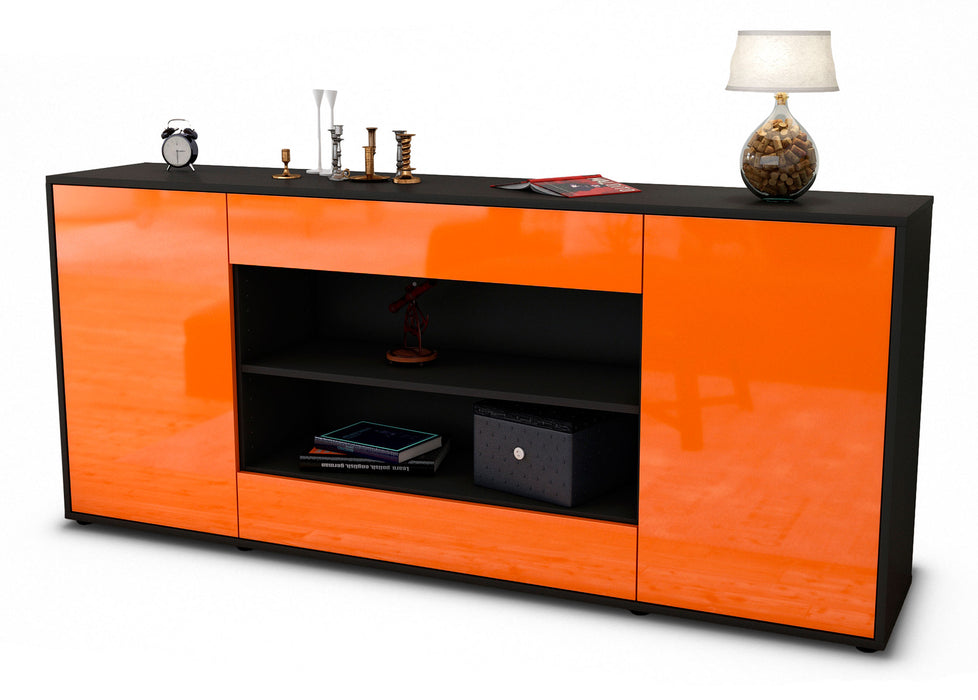 Sideboard Feli, Orange (180x79x35cm)