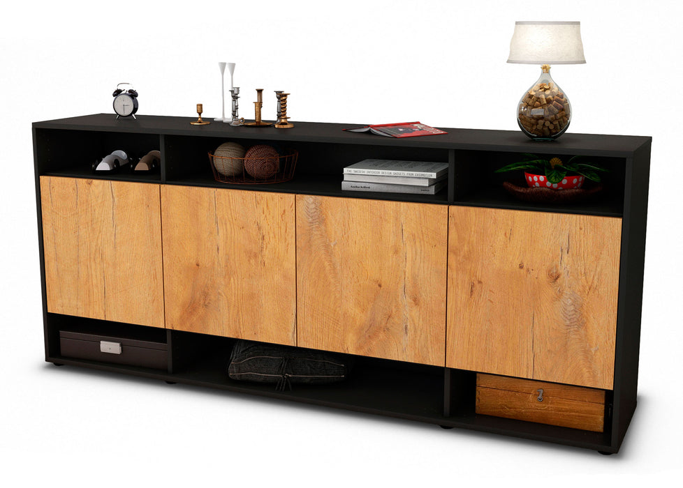 Sideboard Felia, Eiche (180x79x35cm)