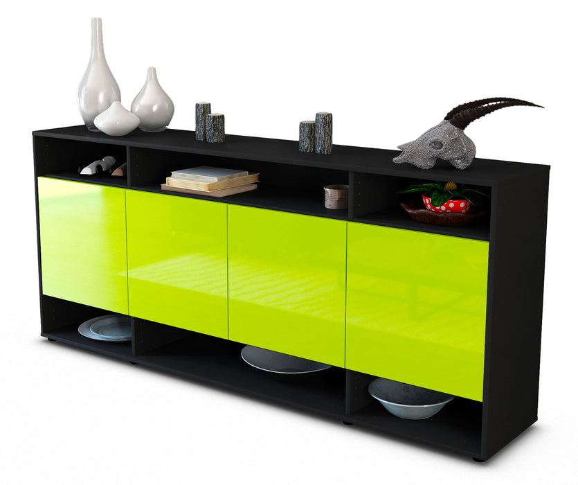 Sideboard Felia, Grün (180x79x35cm)