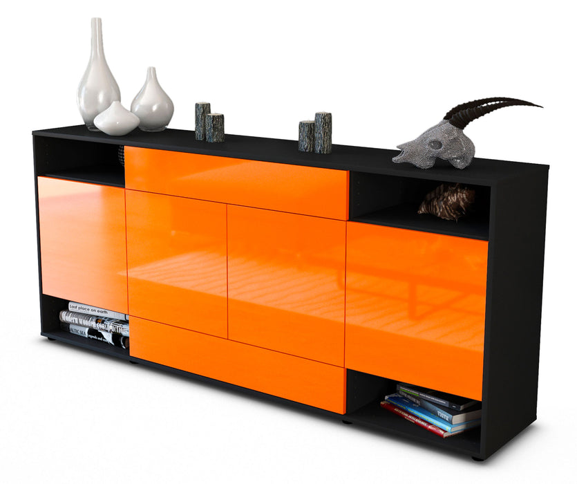 Sideboard Felicia, Orange (180x79x35cm)