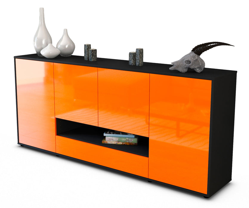 Sideboard Felicitas, Orange (180x79x35cm)