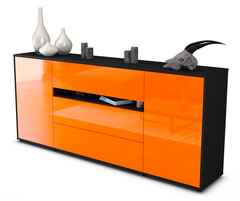 Sideboard Fernanda, Orange (180x79x35cm)