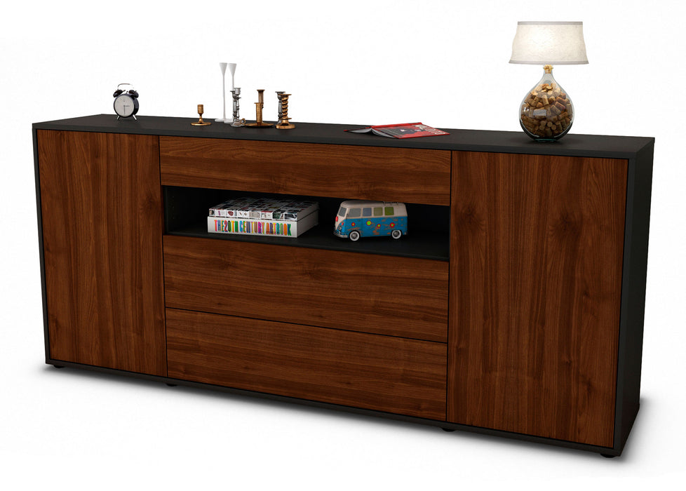 Sideboard Filippa, Walnuss (180x79x35cm)