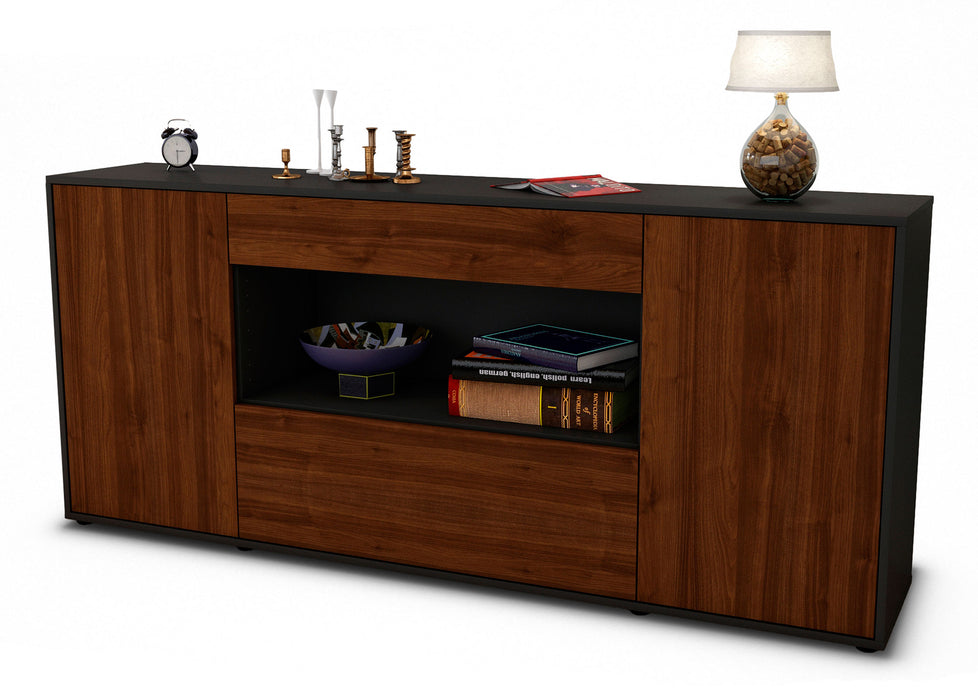 Sideboard Fiora, Walnuss (180x79x35cm)