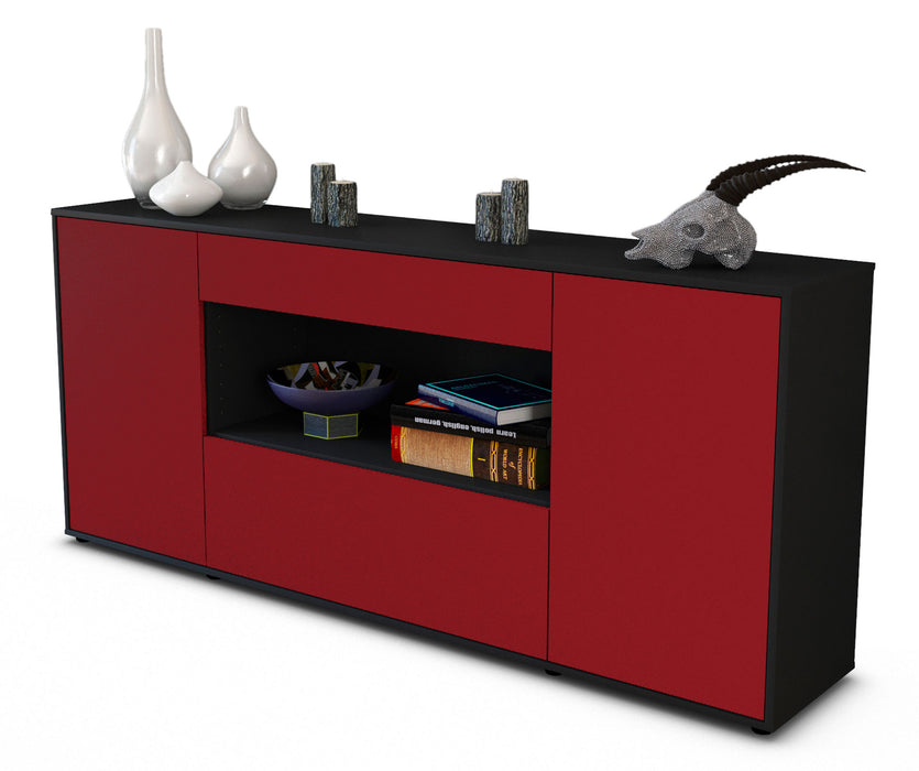 Sideboard Fiora, Bordeaux (180x79x35cm)