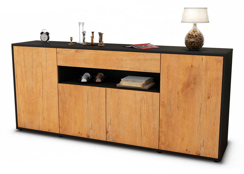 Sideboard Fiorella, Eiche (180x79x35cm)