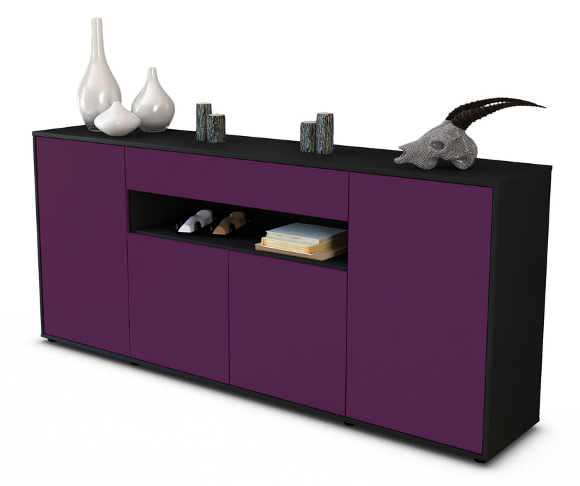 Sideboard Fiorella, Lila (180x79x35cm)