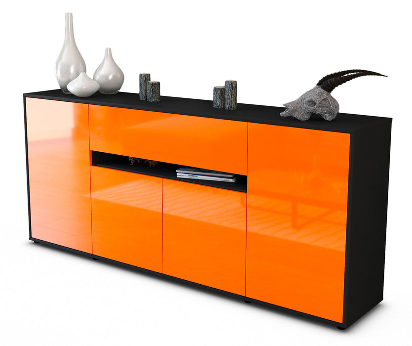 Sideboard Flavia, Orange (180x79x35cm)