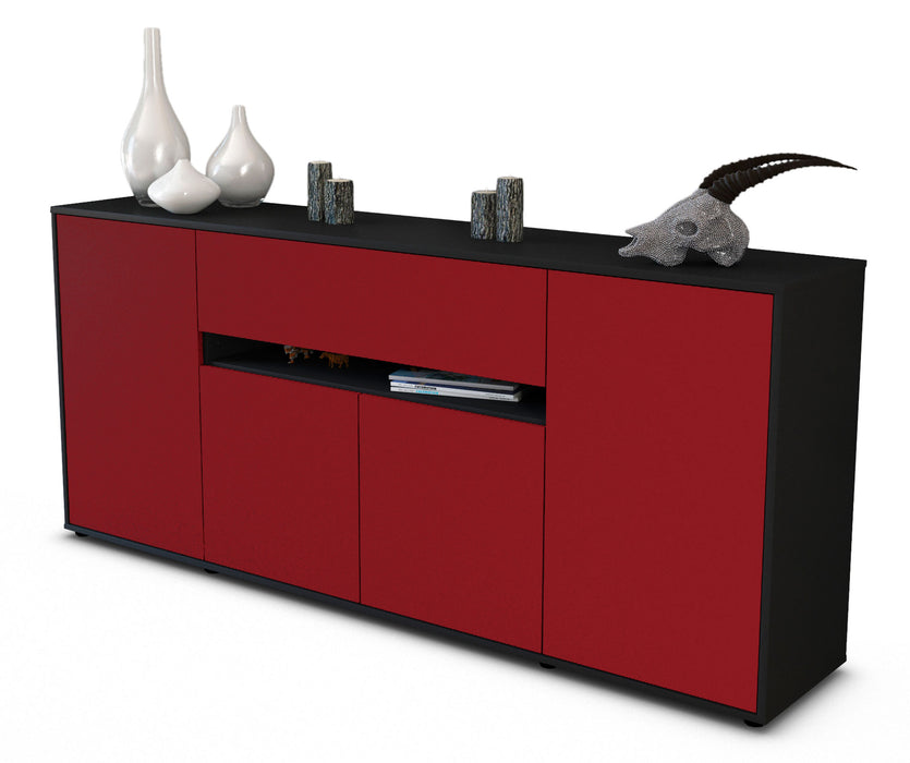 Sideboard Flavia, Bordeaux (180x79x35cm)