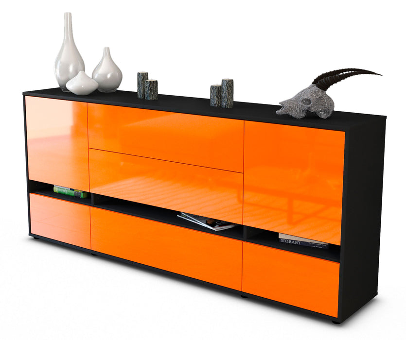 Sideboard Floriana, Orange (180x79x35cm)