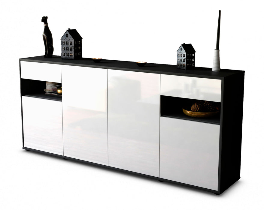 Sideboard Franca, Weiß (180x79x35cm)