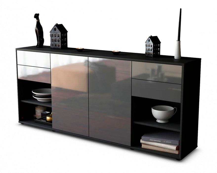 Sideboard Franka, Grau (180x79x35cm)