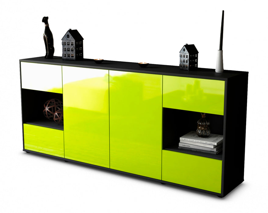 Sideboard Gaia, Grün (180x79x35cm)