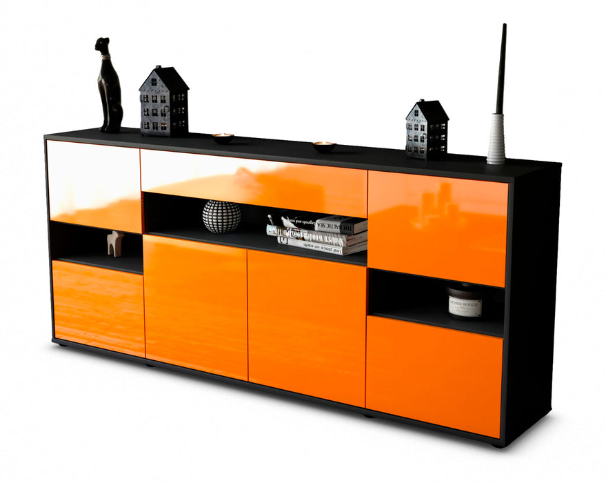 Sideboard Ginevra, Orange (180x79x35cm)