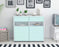 Sideboard Bruna, Mint (92x79x35cm)