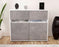 Sideboard Brunilde, Beton (92x79x35cm)