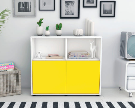 Sideboard Camilla, Gelb (92x79x35cm)